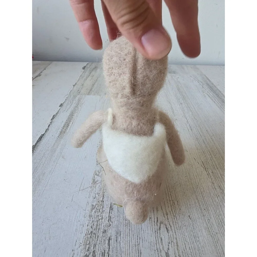 Shabby chic Easter bunny‎ rabbit spring decor village